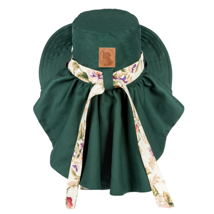 Elegancka ogrodniczka - kapelusz zielony (1).png