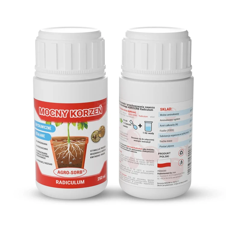 Radiculum 250ml - Biostymulator do ukorzeniania roślin